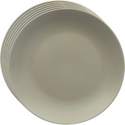 Orion Súprava keramických dezertných tanierov Greenish 20,5 cm, 6 ks