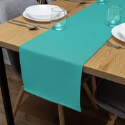 Biante Dekoračný behúň na stôl Rongo RG-020 Tyrkysový 20x140 cm