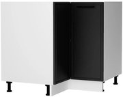 Kuchynské skrinka Emily DRP PL čierny hrášok