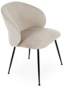 Stoličky24.sk - Stolička Ganta Black béžová