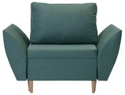 Kreslo ALEX s funkciou spania Tyrkysový