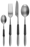 Príborový set 24 ks – Gaya Exeter Black Sleeve matný - 134064