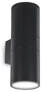 Vonkajšie nástenné svietidlo IDEAL LUX  Gun AP2 Big Nero 092317