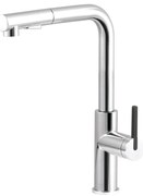 Deante BKM_073M - Kuchynská batéria s vysúvacou sprchou MOMI, lesklý chróm