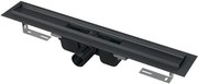 Sprchový žľab Alca 85 cm nerez černá mat APZ1BLACK-850
