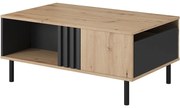 Konferenčný stolík Madis F Dub Artisan/Antracit