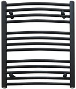 Radiátor Oval antracit 600/700 356W