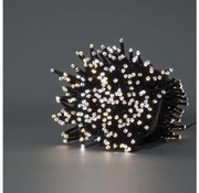 Nedis WIFILX02W400 - LED Vianočná reťaz 400xLED/8 funkcií 25m IP65 Wi-Fi Tuya