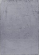 Ayyildiz, Kusový koberec Pouffy 5100 Grey, 60x110, šedá, obývacia izba