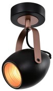 Bodové svietidlo ANICA 1xE14/40W/230V čierna/medená