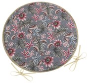 Bellatex Sedák DITA okrúhly hladký Mučenka, 40 cm