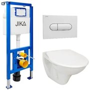 Závesný WC set Jika Nila do ľahkých stien / predstenový KMPLJIKASWR
