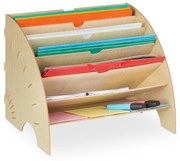 Organizér na stôl s úložnými priehradkami RD42748, béžová