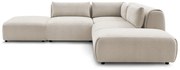 Béžová rohová pohovka (variabilná) Jeanne - Bobochic Paris
