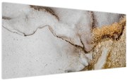 Obraz - Mramorový atrament (120x50 cm)