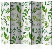 Artgeist Paraván - Green Twigs [Room Dividers]