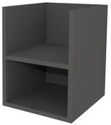 Mereo, Mereo Aira, kúpeľňová skrinka 40 cm, spodná, Multidecor, Šedá diamant, MER-CN795SSEDD