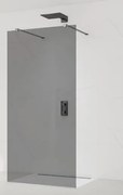 Sprchová zástena Walk-in 100 cm SAT vo farbe profilu Gun metal SATBWI100KSZAVGM