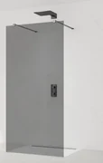 Sprchová zástena Walk-in 100 cm SAT vo farbe profilu Gun metal SATBWI100KSZAVGM