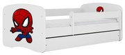 Detská posteľ Babydreams Spiderman biela