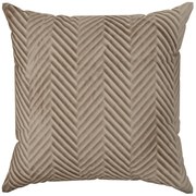 DEKORAČNÁ OBLIEČKA NA VANKÚŠ SOFIA 45X45 CM HNEDÁ