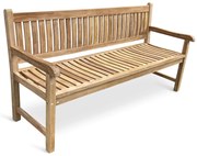 Noela Záhradná drevená lavica z teaku Queensbury 180 cm