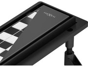 Mexen Flat ABS, sprchový odtokový žľab 2v1 60 cm, čierna matná, 1769060