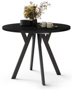 Rozkladací jedálenský stôl ARTUR čierny