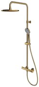 Y1244LUXLGL zlatý nástenný termostatický sprchový systém