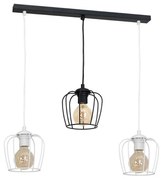 Luster na lanku VINTAGE 3xE27/60W/230V