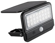 Rabalux 77040 - LED solárne nástenné svietidlo FLAXTON LED/7W/3,7V IP54 čierne