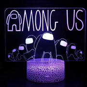 3Dmix 3D-MTV060 - Motív pre 3D LED nočnú lampu - Among Us
