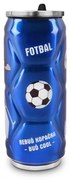 Orion Termoska-plechovka FUTBAL 0,5 l, modrá