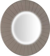 Sapho Sapho, LUMIRO STRIP guľaté zrkadlo s LED osvetlením v ráme, priemer 90cm, agila, LR950-4343S