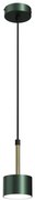 Luster na lanku ARENA 1xGX53/11W/230V zelená/zlatá