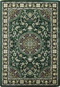 Koberec Anatolia 5857 GREEN – zelený orientálny obdĺžnik Rozmer: 300x400 cm