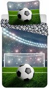 Bavlnené posteľné obliečky Futbalová lopta - 100% bavlna - 70 x 90 cm + 140 x 200 cm