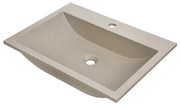 Laveo Albano, granitové umývadlo 600x440x122 mm, béžová, LAV-VGA1410T