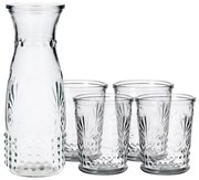 Karafa LORENS 2 so štyrmi pohármi SS21 987315