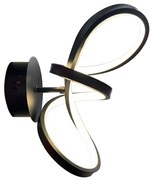 Nástenné LED svietidlo Tesoro, 1x LED 15w, 4000k, b