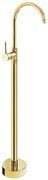 Umývadlová batéria voľnestojaca Rea Lungo Ortis zlatá