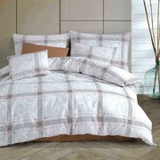 RENFORCÉ OBLIEČKY QUATRE EXCLUSIVE 200X220 CM, 2 KS 70X80 CM VZOROVANÉ