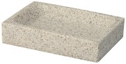 BISK Erga Sand, miska na mydlo na postavenie, piesková, ERG-01597