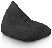 Sedací vak Bermudy čierny bouclé