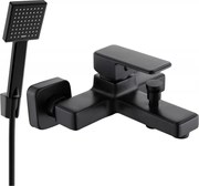 Mexen Cetus R45 vaňová batéria so sprchovou súpravou, čierna - 74433R45-70