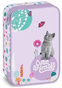 Peračník 1zip poschodový Cute animals Kitten ARS UNA