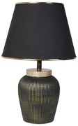 Stolná lampa RAMZES 1xE27/40W/230V čierna/zlatá