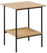 Dizajnový odkladací stolík Lakshmana II 45 cm prírodný dub