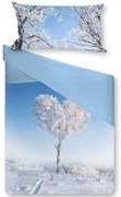 Gipetex Natural Dream 3D talianská obliečka 100% bavlna Love tree - 140x200 / 70x90 cm