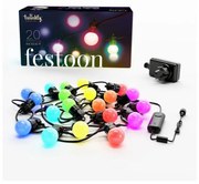 Twinkly TWF020STP-BEU - LED RGB Vonkajšia dekoračná reťaz 20xLED 14m IP44 Wi-Fi
